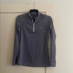 RJ Classics Women’s Gray Blue 37.5 Long Sleeve Equestrian Sun Shirt, Small